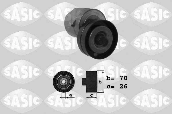 Belt Tensioner, V-ribbed belt (1626090)