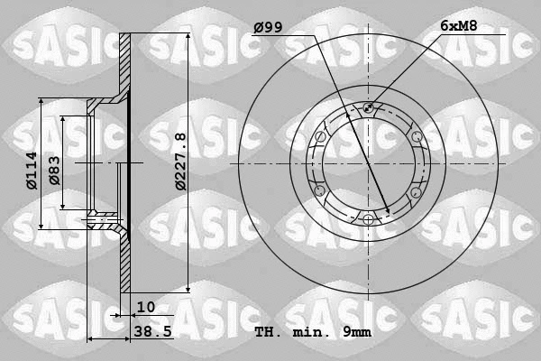 Brake Disc (4004240J)