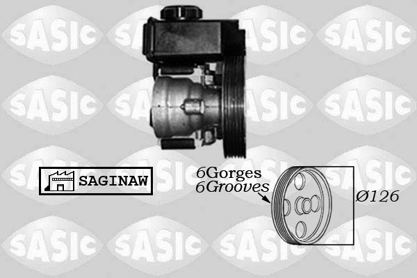 Hydraulic Pump, steering (7070009)