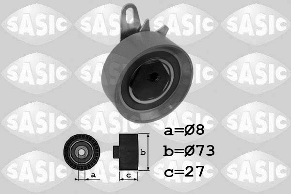 Tensioner Pulley, timing belt (1706051)