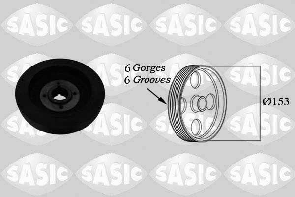 Belt Pulley, crankshaft (5150K40)