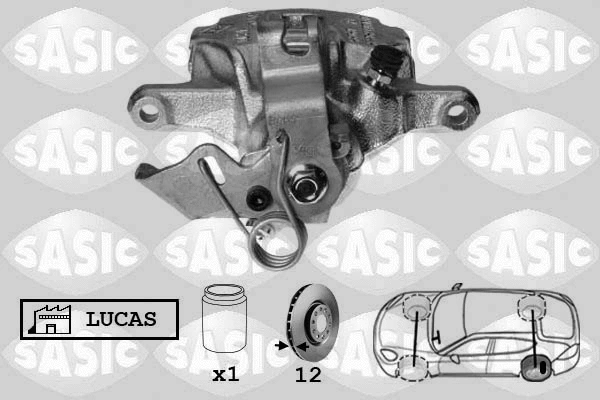 Brake Caliper (6504032)