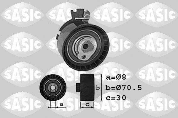 Tensioner Pulley, timing belt (1700016)