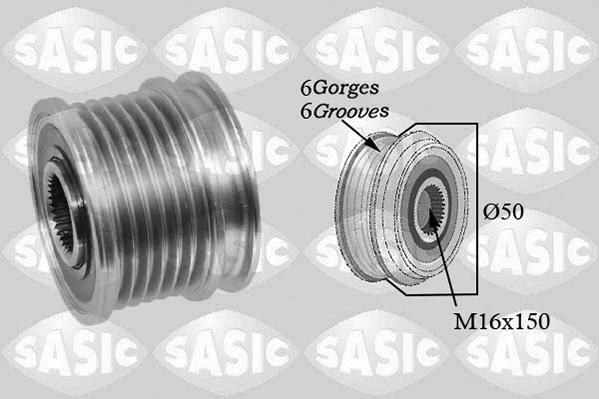 Alternator Freewheel Clutch (1676018)