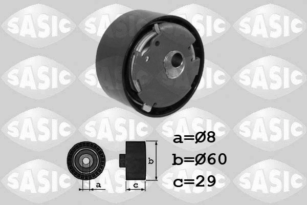Tensioner Pulley, timing belt (1706027)