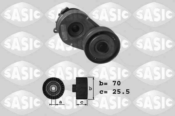 Belt Tensioner, V-ribbed belt (1626150)