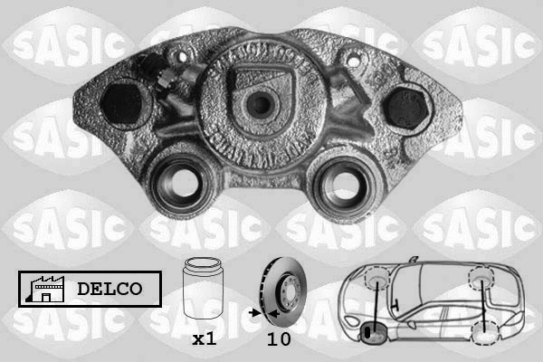 Brake Caliper (SCA6186)