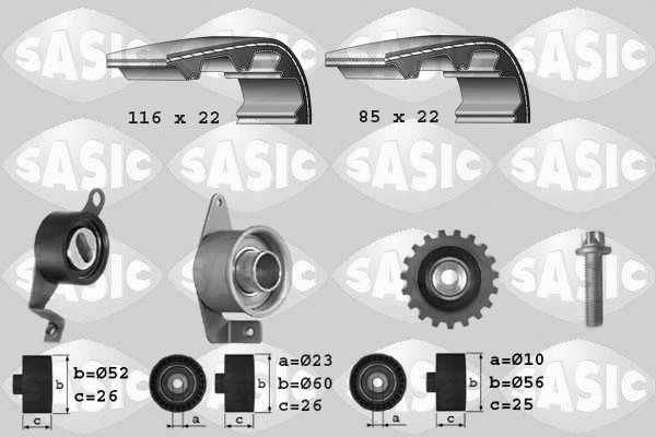Timing Belt Kit (1756011)