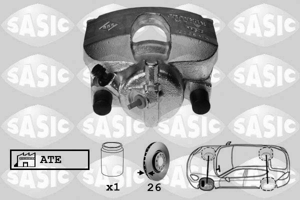 Brake Caliper (6504016)