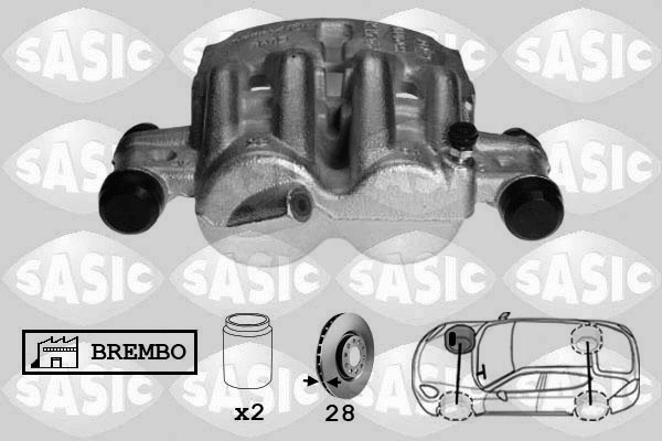 Brake Caliper (6500063)