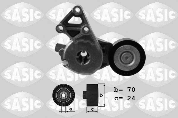 Belt Tensioner, V-ribbed belt (1626037)