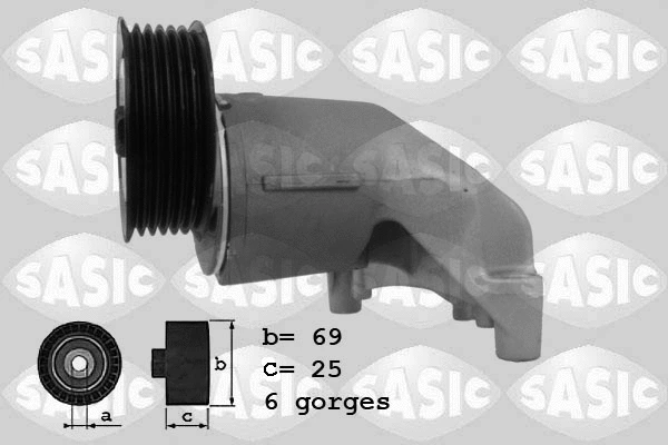 Belt Tensioner, V-ribbed belt (1626098)