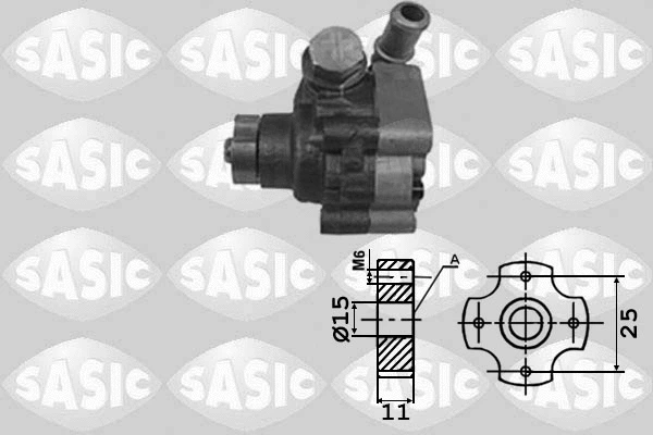 Hydraulic Pump, steering (7076063)