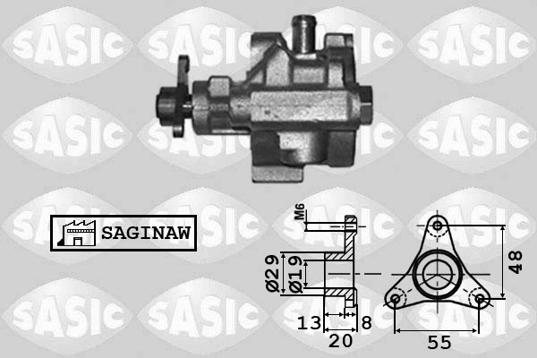 Hydraulic Pump, steering (7074006)