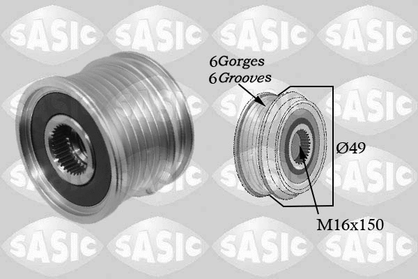 Alternator Freewheel Clutch (1676003)