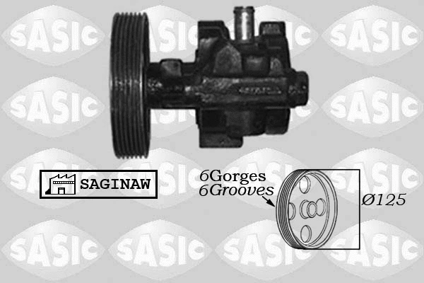 Hydraulic Pump, steering (7074003)