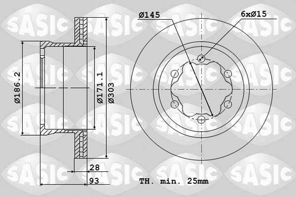 Brake Disc (6106103)