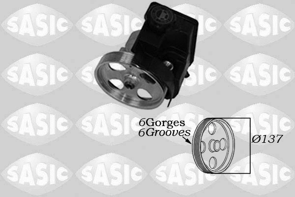 Hydraulic Pump, steering (7070041)