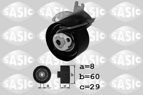 Tensioner Pulley, timing belt (1700037)