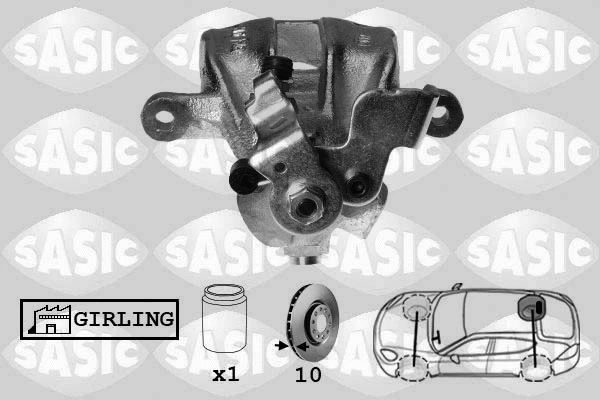 Brake Caliper (SCA6143)
