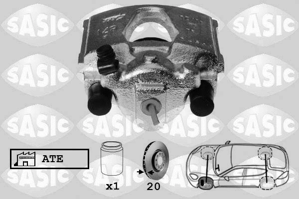 Brake Caliper (SCA6150)