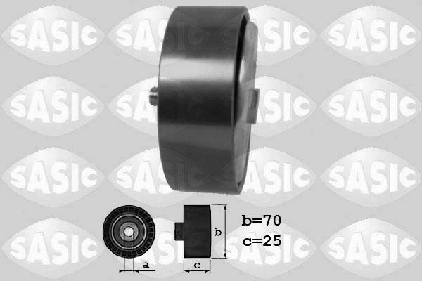Deflection/Guide Pulley, V-ribbed belt (1620057)