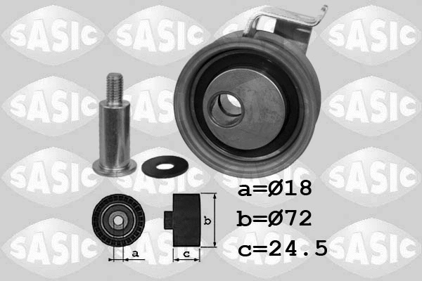 Tensioner Pulley, timing belt (1706073)