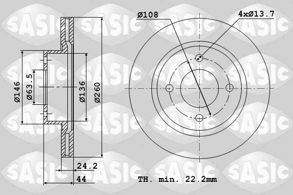 Brake Disc (9004808J)