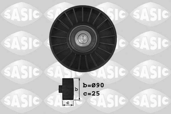 Deflection/Guide Pulley, V-ribbed belt (1620049)