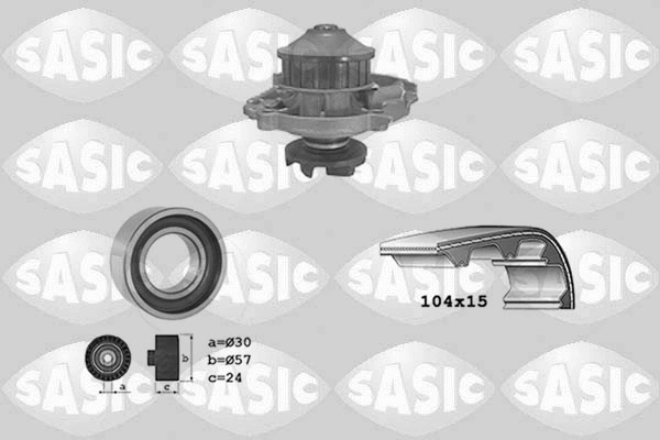 Water Pump & Timing Belt Kit (3906015)