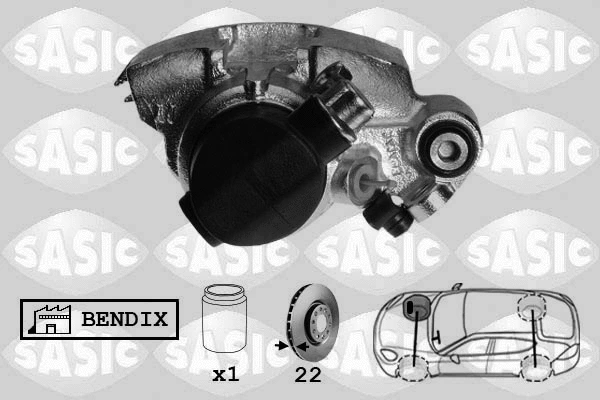 Brake Caliper (SCA0003)
