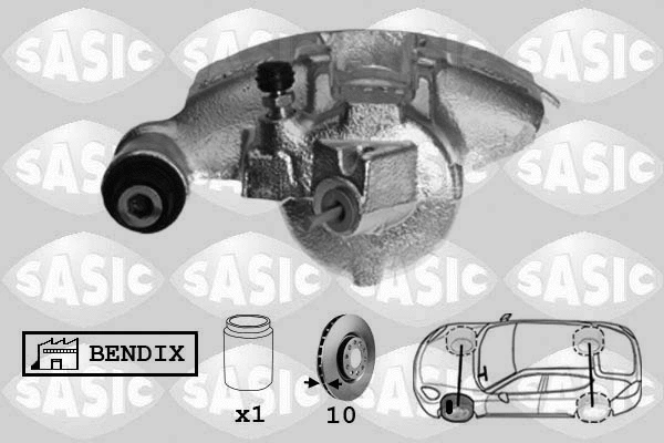Brake Caliper (SCA6264)