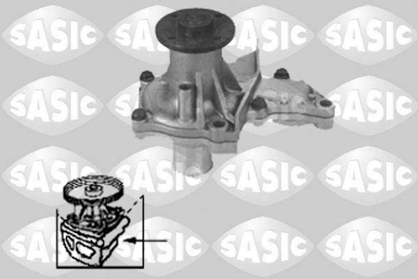 Water Pump, engine cooling (9000895)