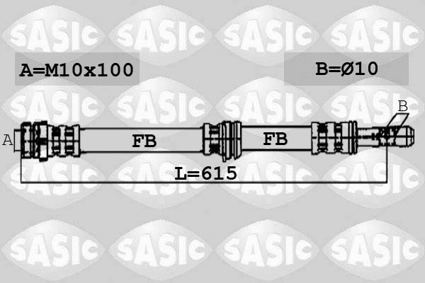 Brake Hose (6606248)