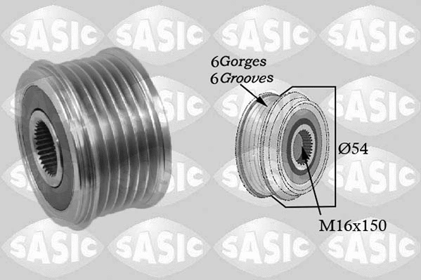 Alternator Freewheel Clutch (1676011)
