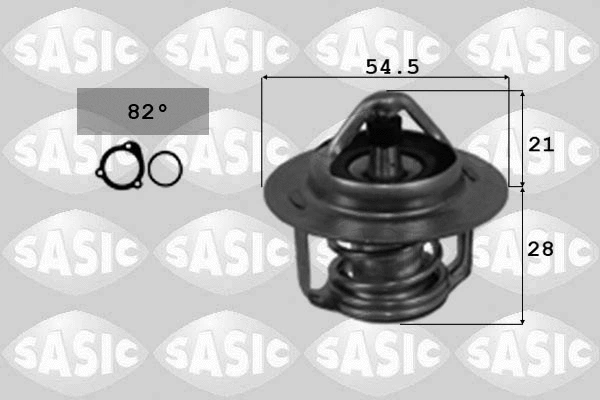 Thermostat, coolant (3304013)