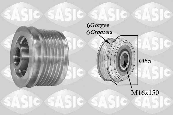 Alternator Freewheel Clutch (1674001)