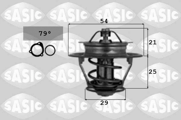 Thermostat, coolant (9000361)