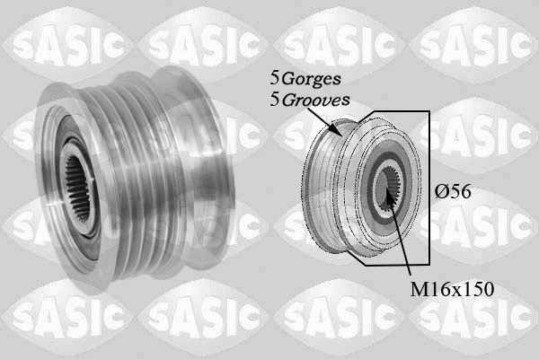 Alternator Freewheel Clutch (1674006)