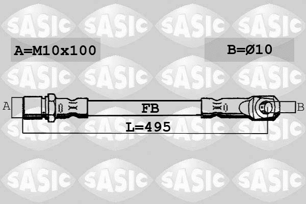 Brake Hose (SBH6350)