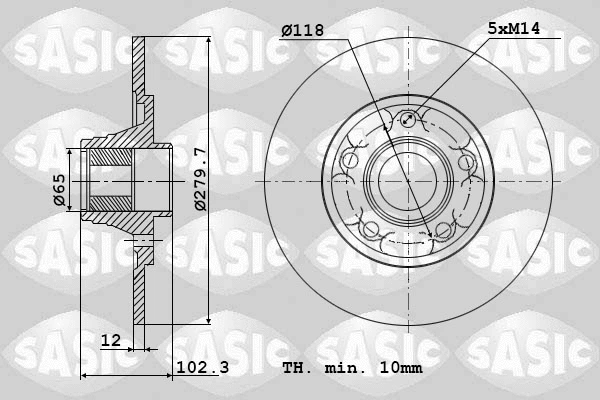 Brake Disc (4004307J)