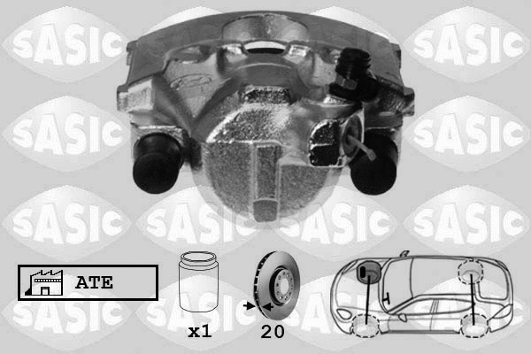 Brake Caliper (SCA6253)