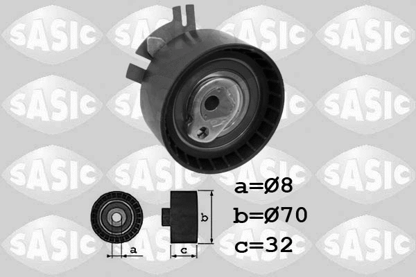 Tensioner Pulley, timing belt (1704020)