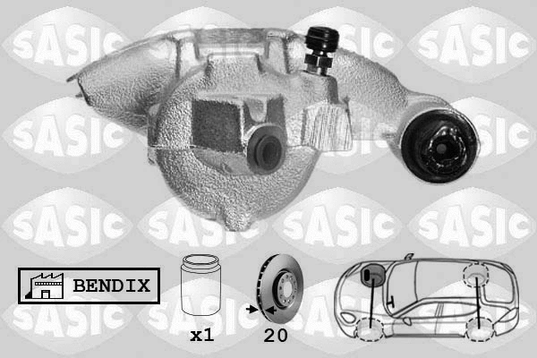 Brake Caliper (SCA6267)
