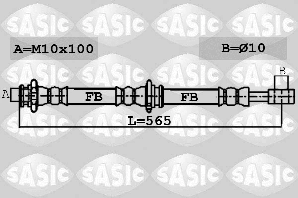 Brake Hose (6606157)