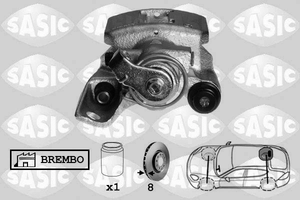 Brake Caliper (SCA4045)