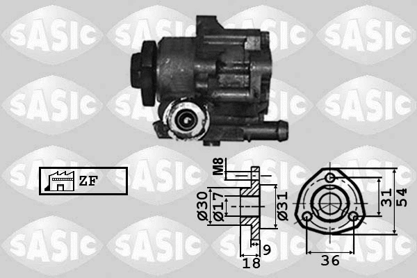 Hydraulic Pump, steering (7076010)