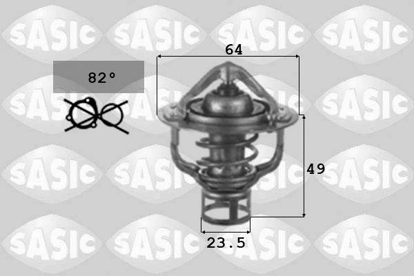 Thermostat, coolant (3306044)