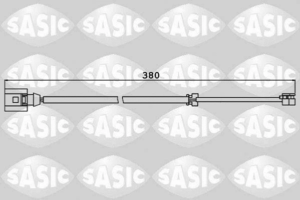 Warning Contact, brake pad wear (6236039)