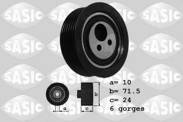 Belt Tensioner, V-ribbed belt (1624036)